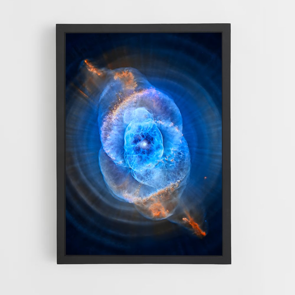 Poster Cat's Eye Nebula – affiche Nébuleuses (vue 2)